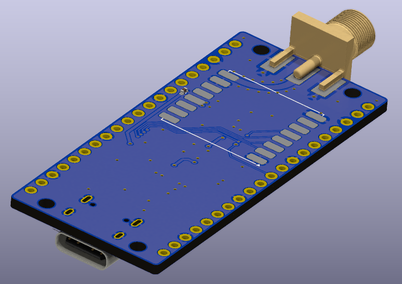 RP2040-MiniPill-LoRa-bottom